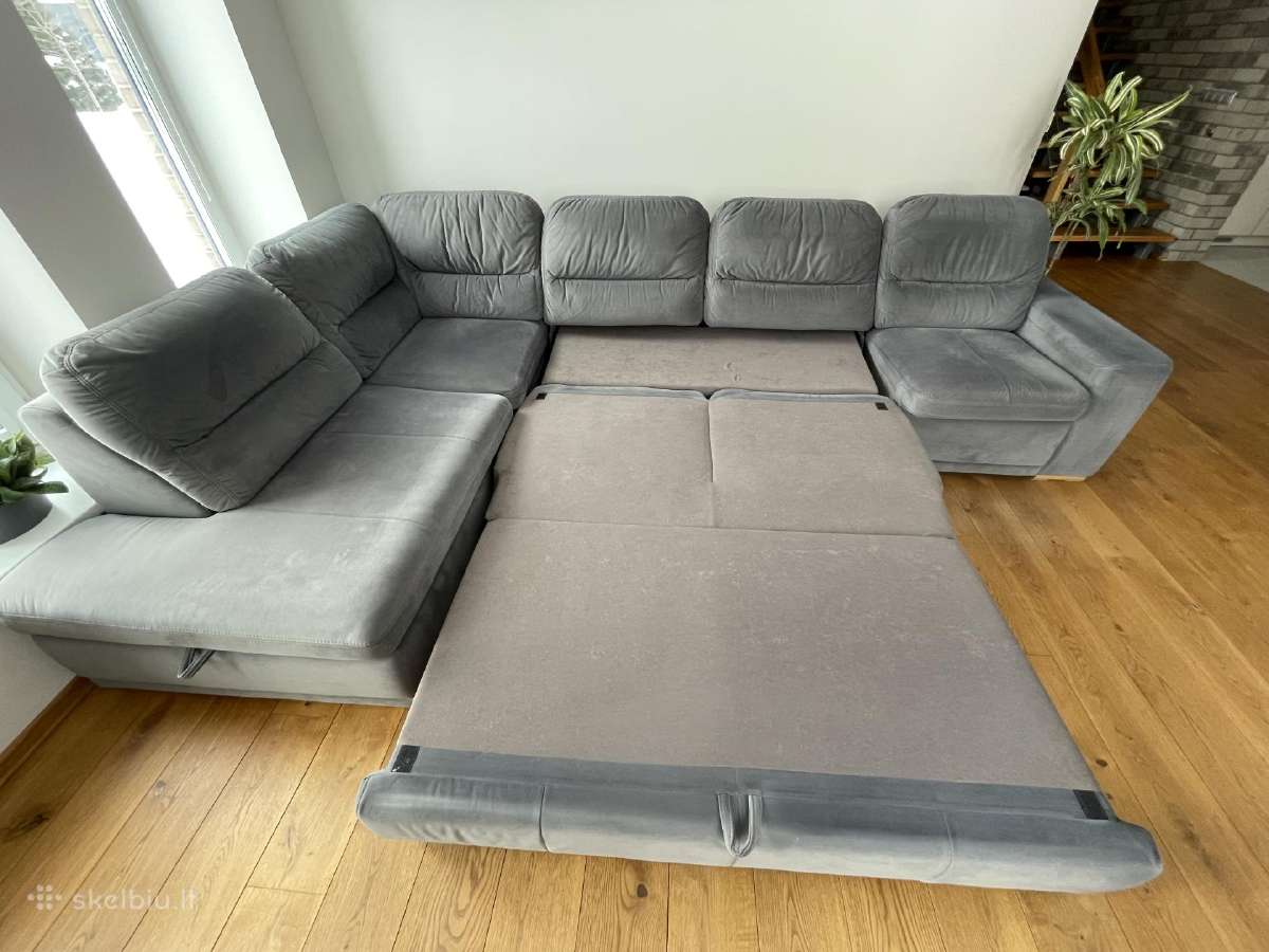Sofa su miegama funkcija - nuotraukos Nr. 4