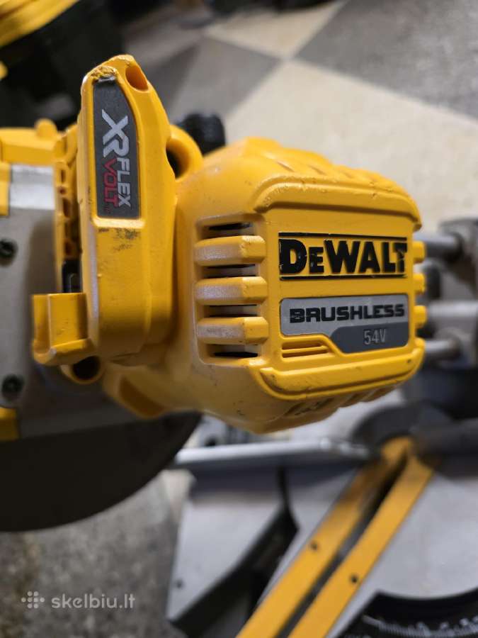 Dewalt Dcs777n 54v Flexvolt skersavimo pjūklas - nuotraukos Nr. 2