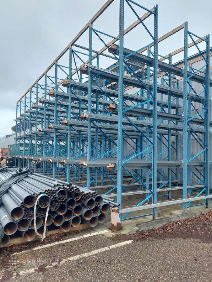Paletiniai įvažiuojami stelažai - Drive In Naudoti