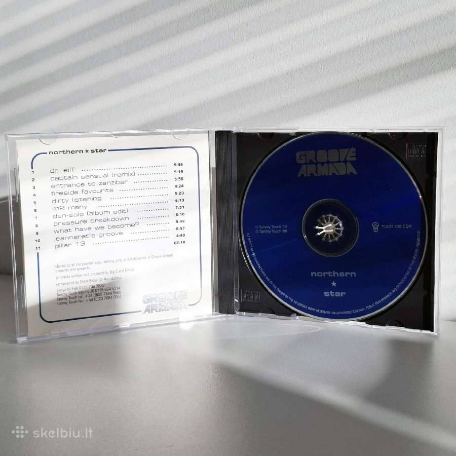 Groove Armada - Northern Star (CD, Albumas) - nuotraukos Nr. 3