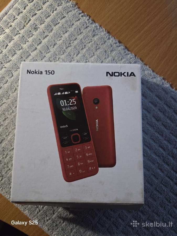 Parduodu mygtukinį telefoną Nokia 150 , idealus!