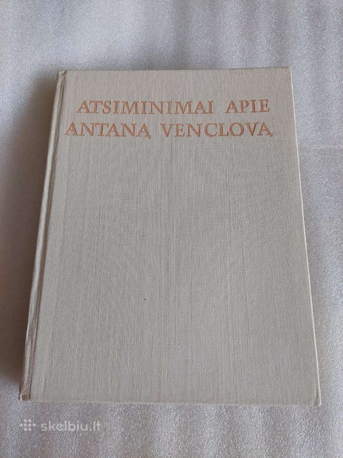Atsiminimai apie Antaną Venclovą