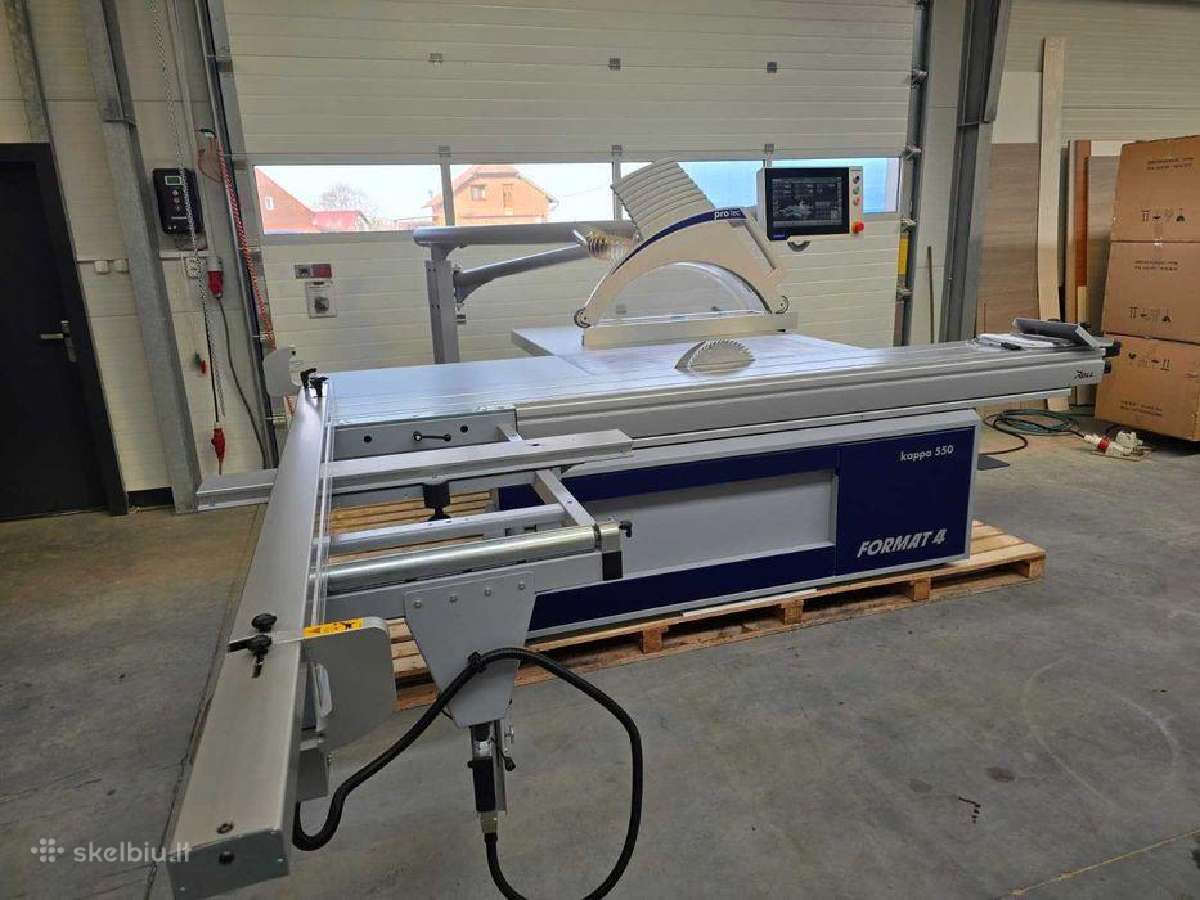 Formatinio pjovimo staklės Felder Kappa 550 CNC