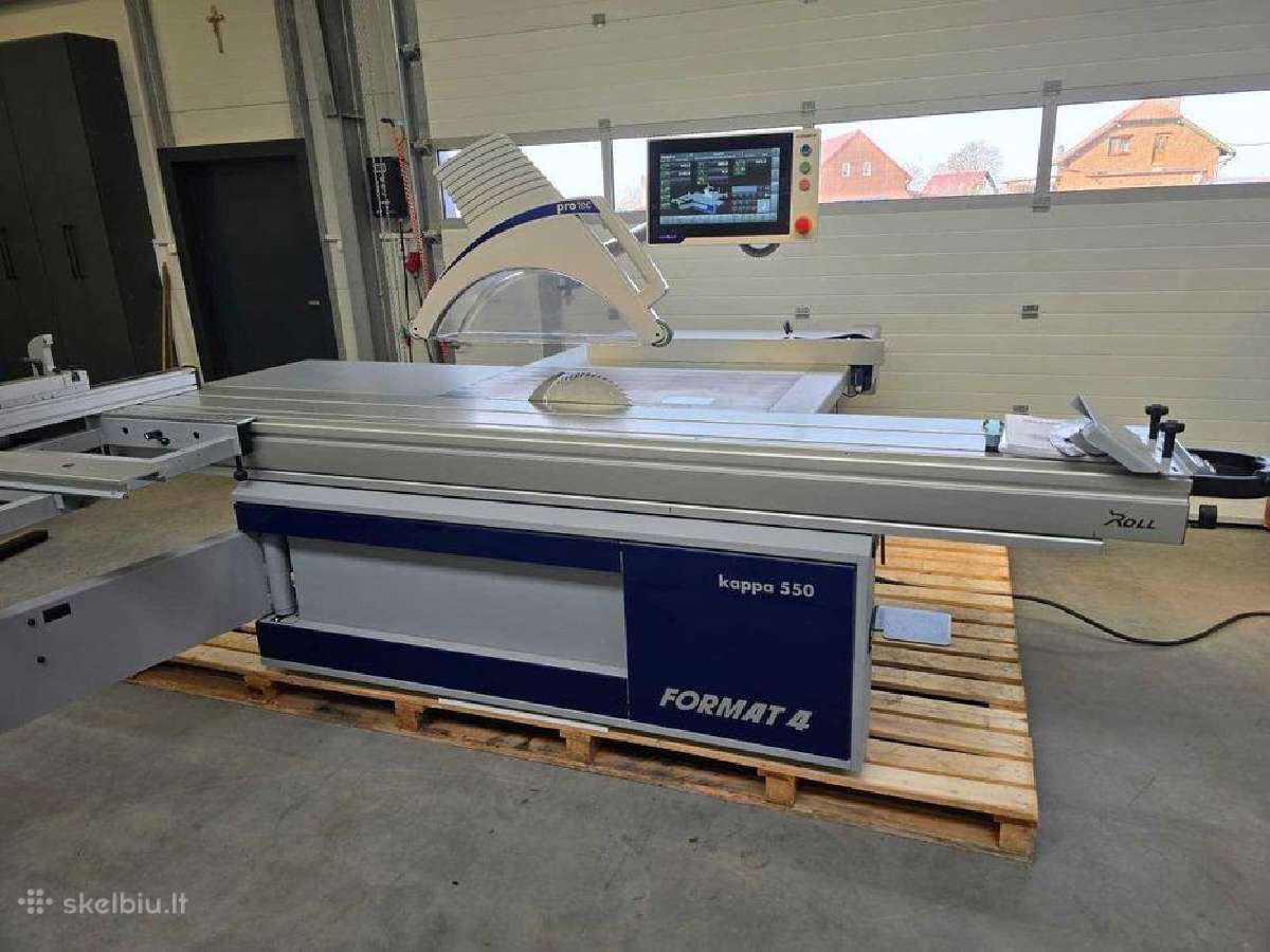 Formatinio pjovimo staklės Felder Kappa 550 CNC - nuotraukos Nr. 2