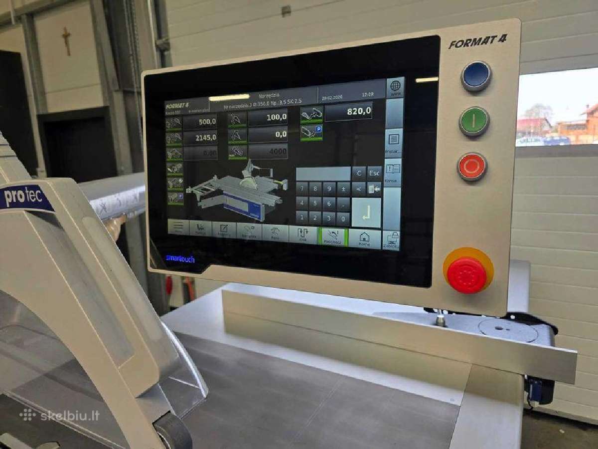 Formatinio pjovimo staklės Felder Kappa 550 CNC - nuotraukos Nr. 7