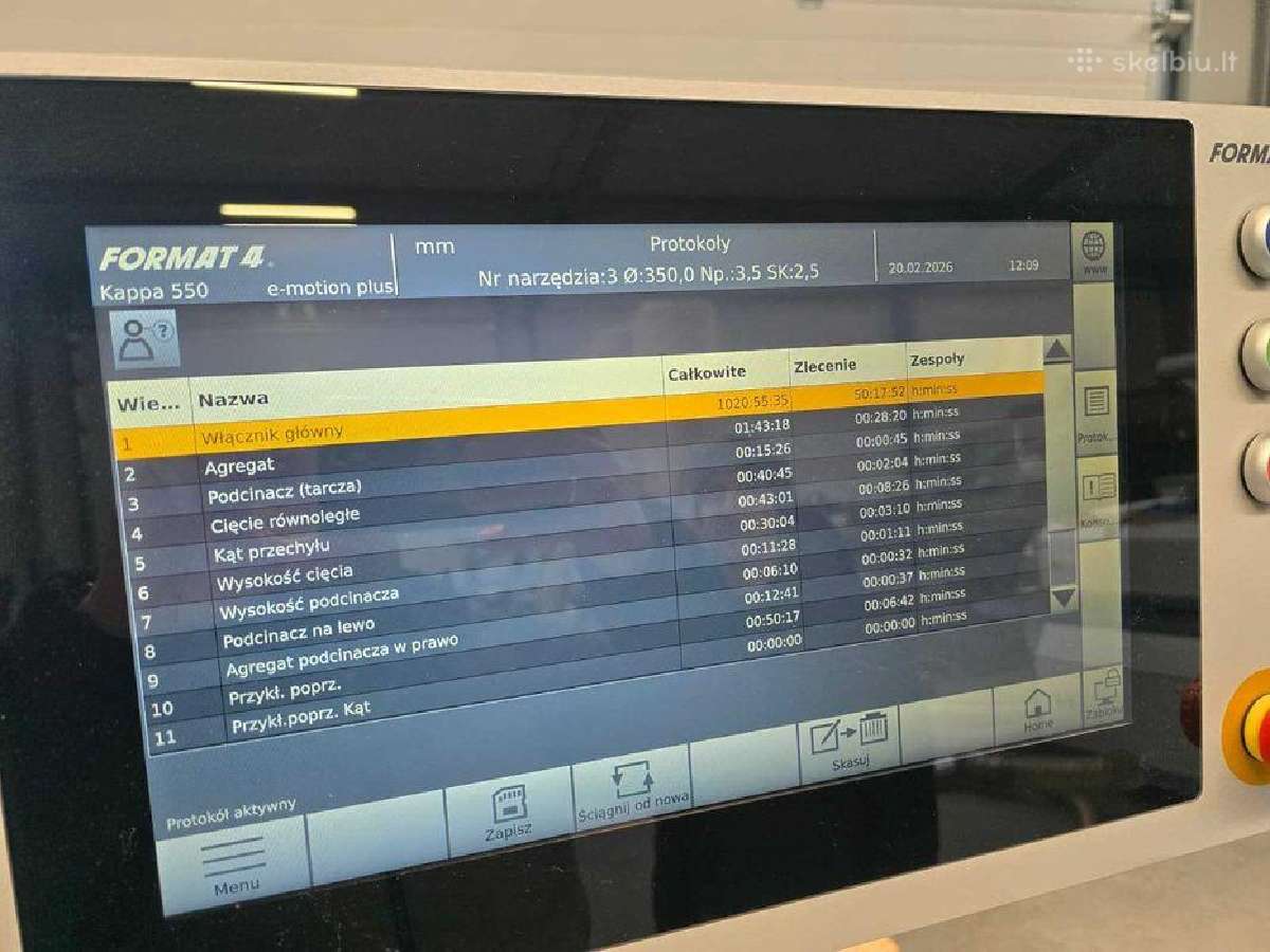 Formatinio pjovimo staklės Felder Kappa 550 CNC - nuotraukos Nr. 8