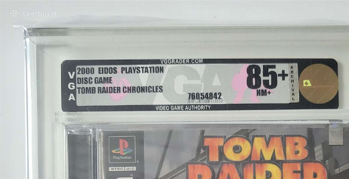 Tomb Raider Chronicles Playstation video zaidimas - nuotraukos Nr. 2