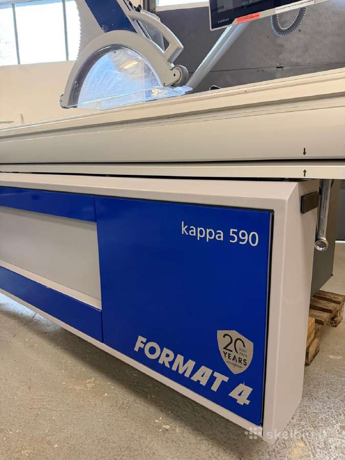 Formatinio pjovimo staklės Felder Kappa 590 - nuotraukos Nr. 4