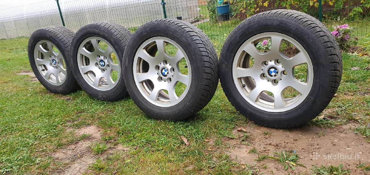 Bmw ratlankiai su padangom