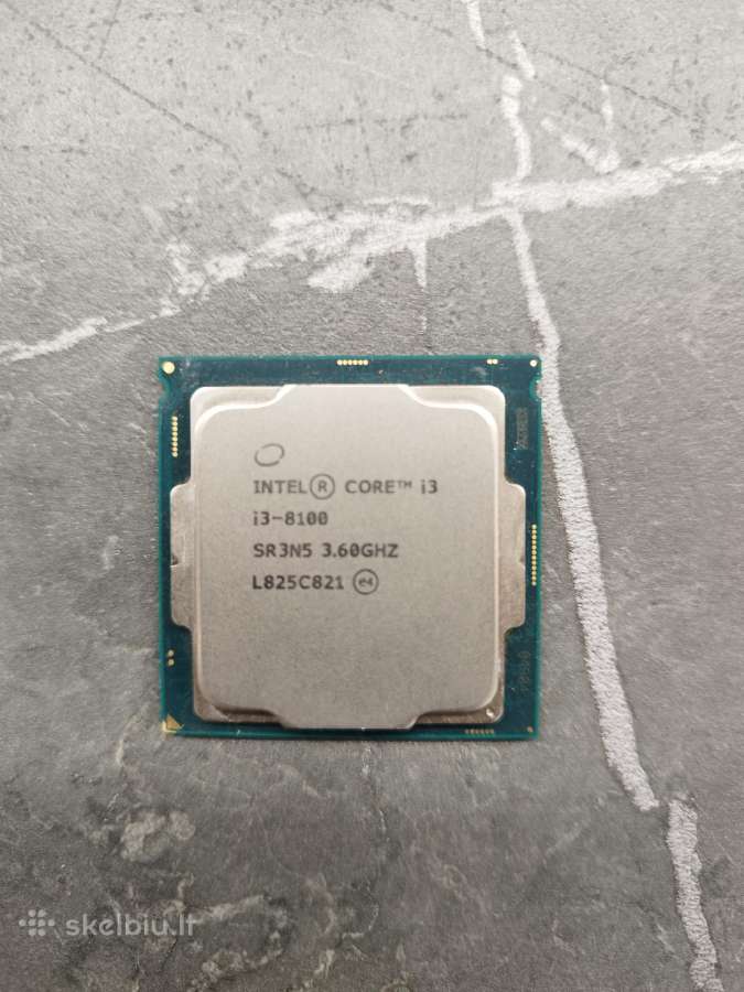 Intel® Core i3-8100 Procesorius