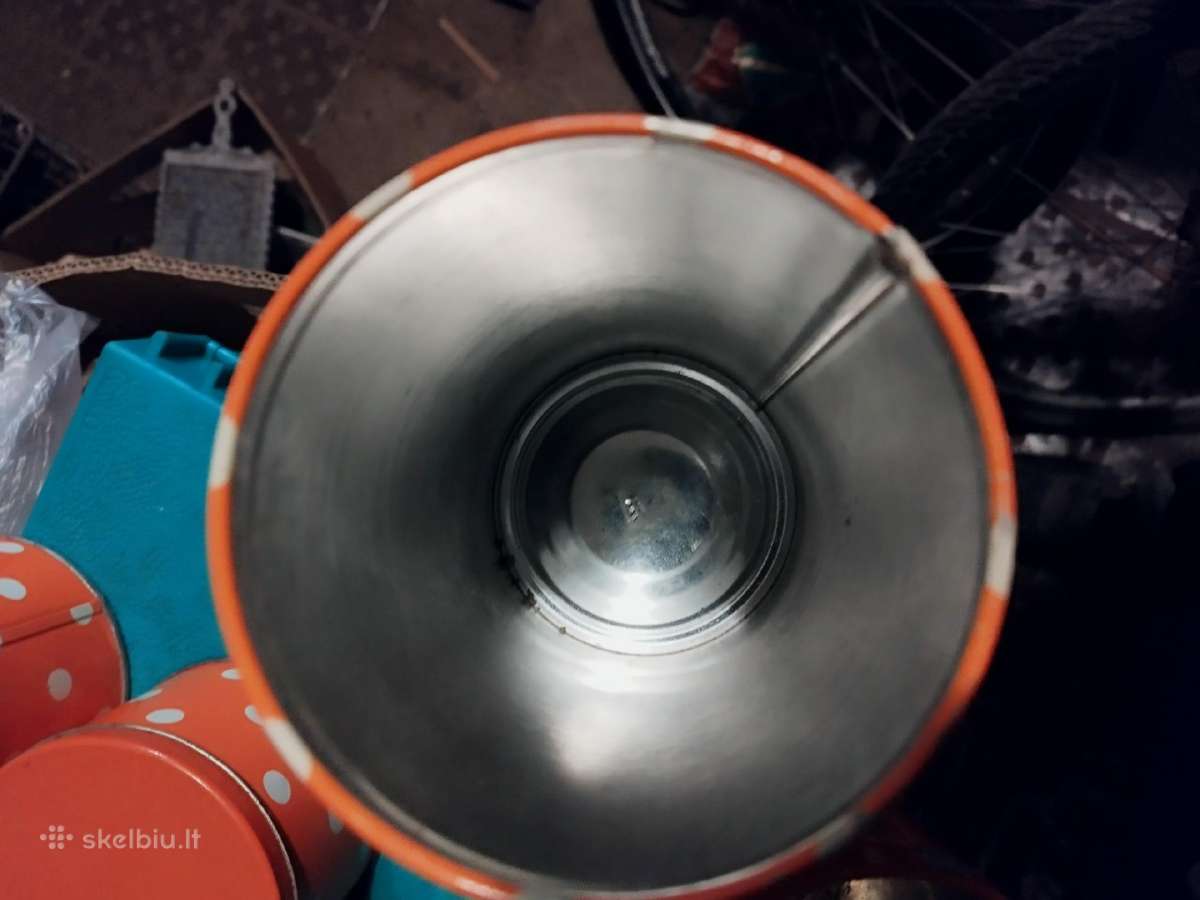Retro rinkinys metaliniu talpu - nuotraukos Nr. 2
