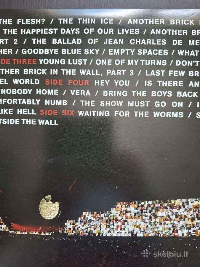 Roger Waters 2015 The Wall 3lp - nuotraukos Nr. 3