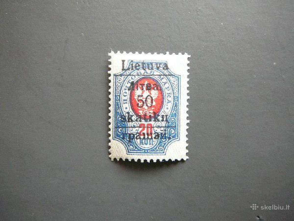 Lietuva - Gardinas 1919 50sk. /20kap. Mnh gdn23