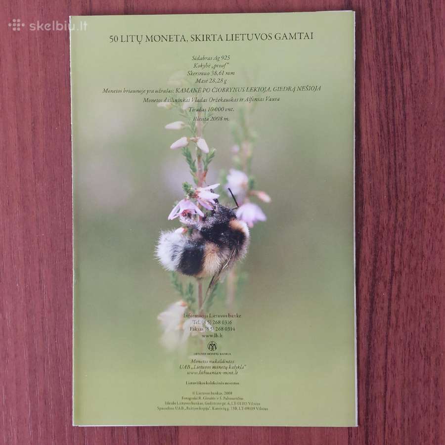 Lankstinukas 2008 m. Kamanė / Bombus - nuotraukos Nr. 11