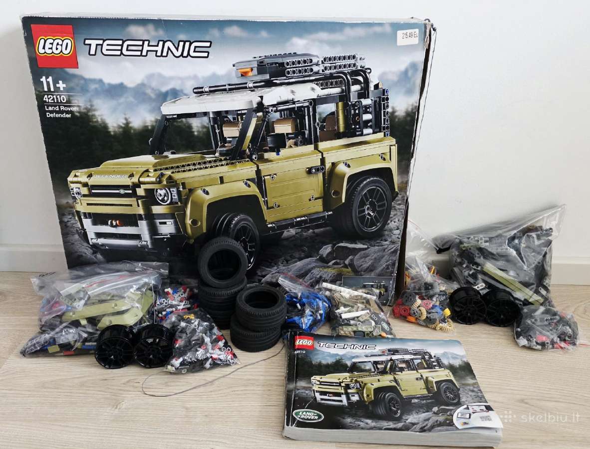 Lego technic Land Rover Defender (42110) - nuotraukos Nr. 5