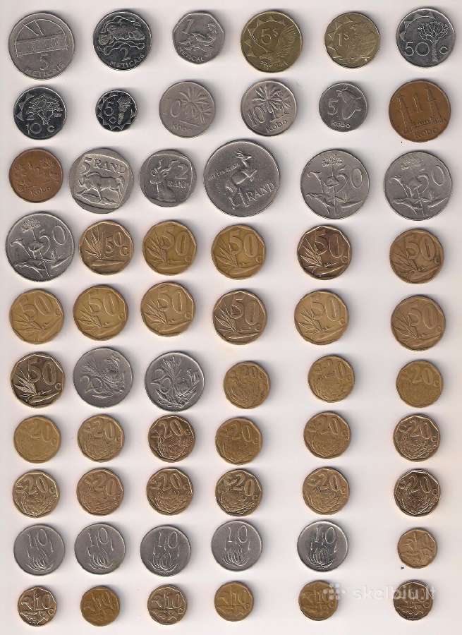 Pasaulio istorija monetose. Afrika III
