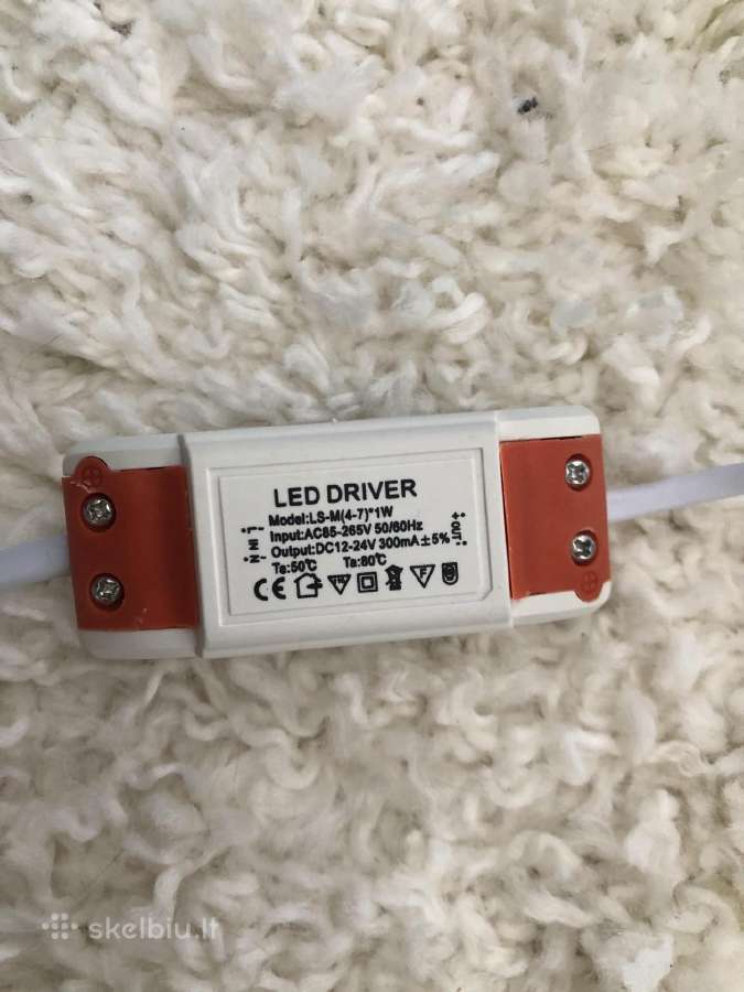 6w LED Įmontuojama panelė Slim Round - nuotraukos Nr. 2