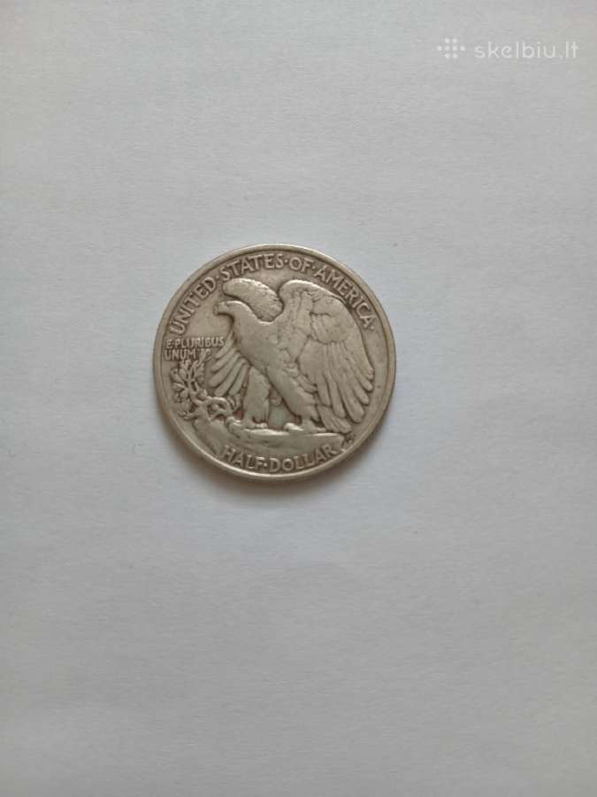 JAV 1943 Half Dollar - nuotraukos Nr. 2