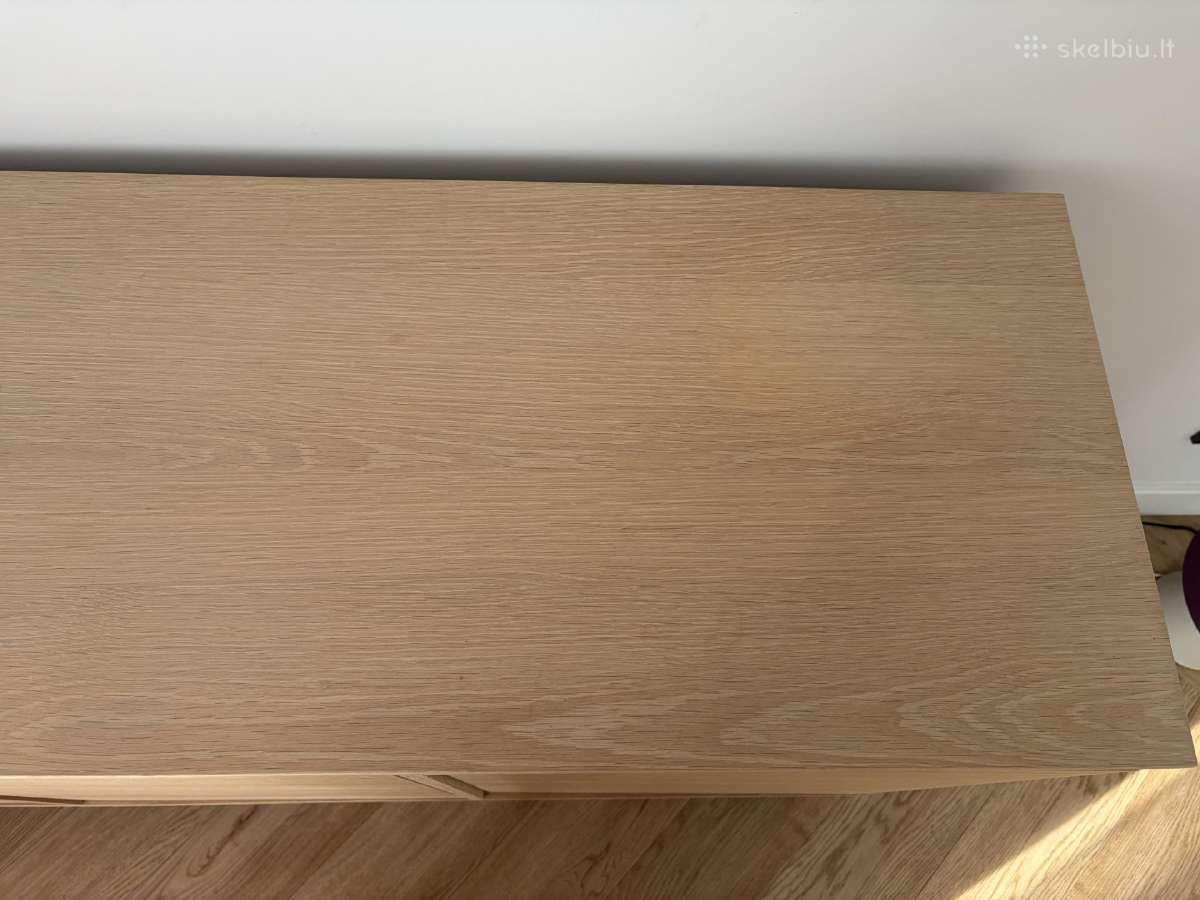Natūralaus ąžuolo komoda - nuotraukos Nr. 7