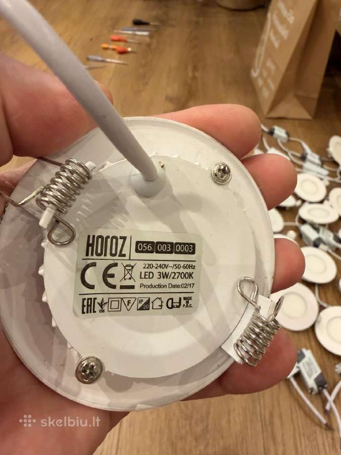 LED šviestuvai - nuotraukos Nr. 2
