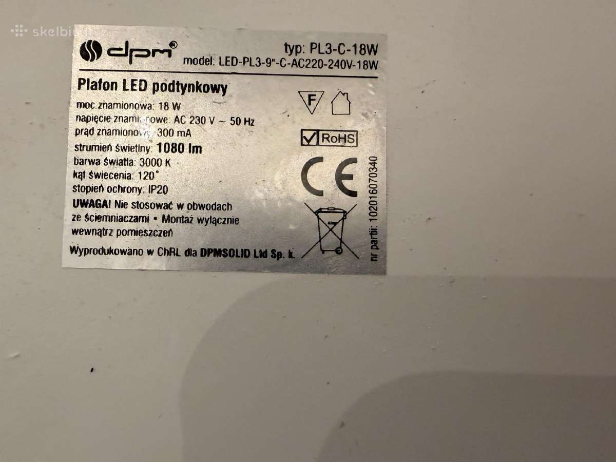 LED šviestuvai - nuotraukos Nr. 6