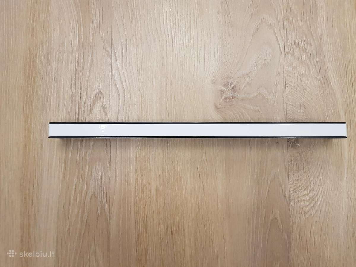 Rankenėlės metalinės baldams balta/juoda 32 cm. - nuotraukos Nr. 3