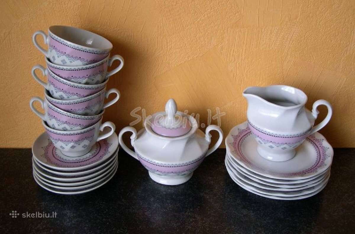 Porceliano komplektas.zr. foto.