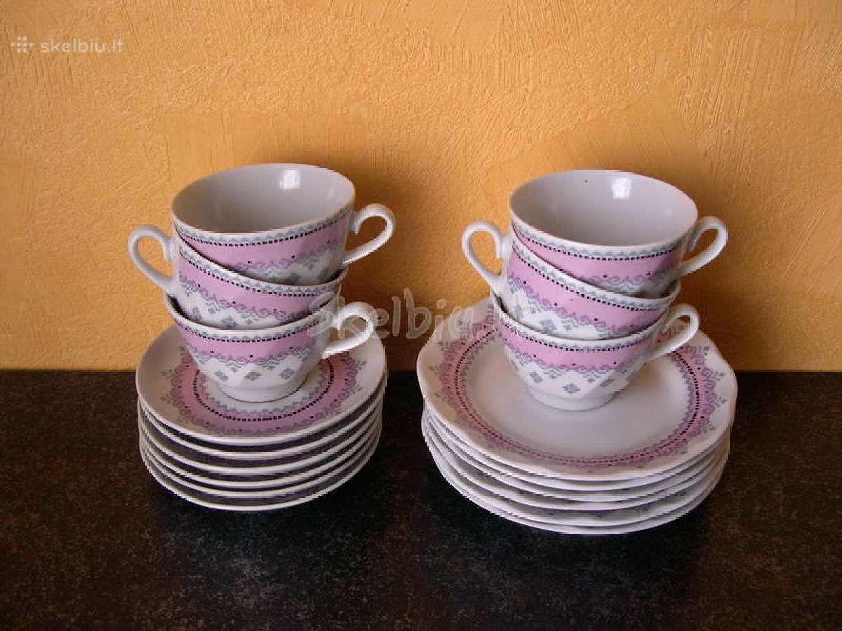 Porceliano komplektas.zr. foto. - nuotraukos Nr. 3