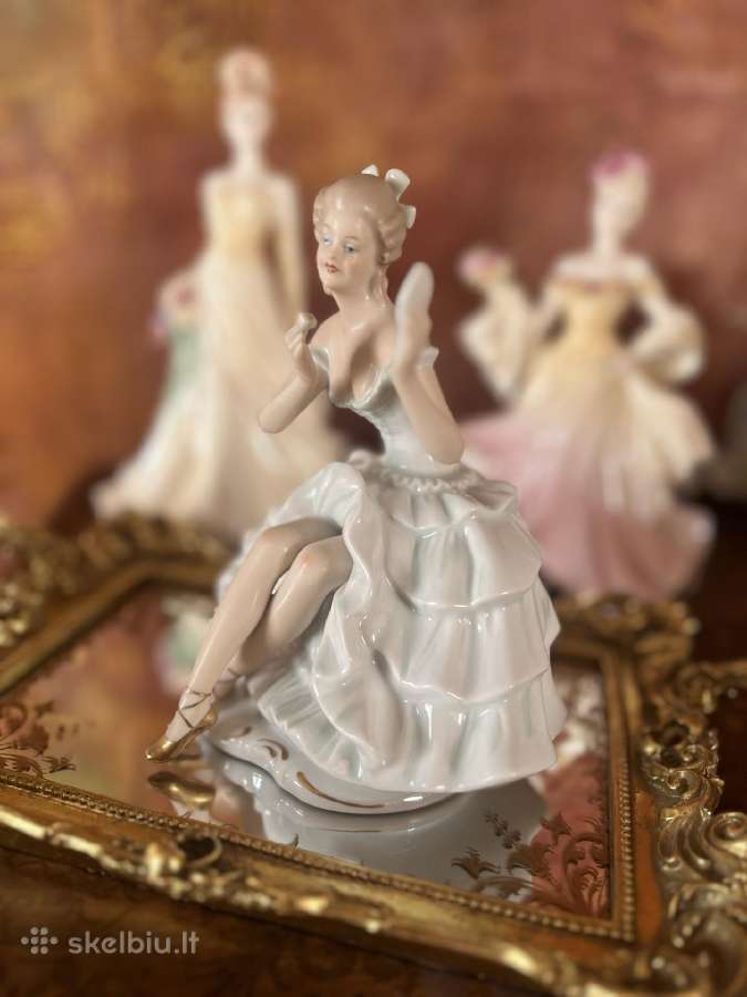 Wallendorf porceliano figūra balerina - nuotraukos Nr. 5