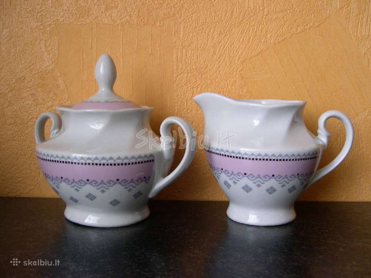 Porceliano komplektas.zr. foto. - nuotraukos Nr. 6