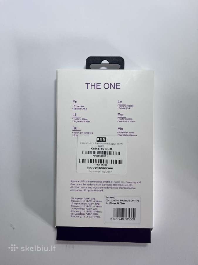 Naujas - iPhone 16 dėklas "the one" - nuotraukos Nr. 2