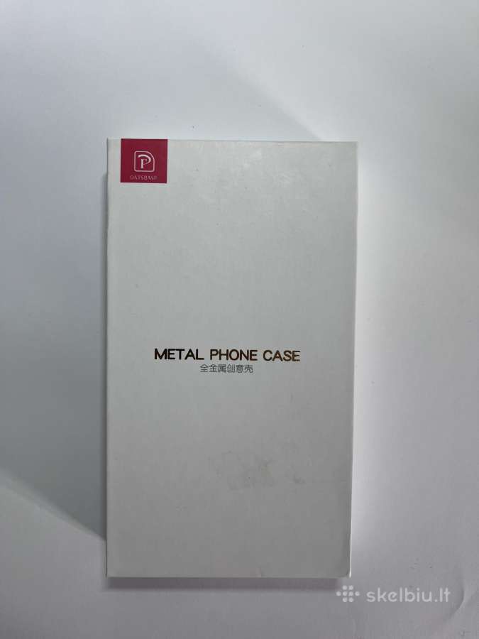 iPhone Xr metalinis dėklas