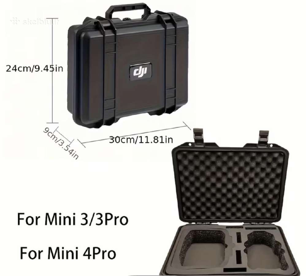 Dji mini 3/3 pro/4pro mažą transportavimo dėžė - nuotraukos Nr. 3