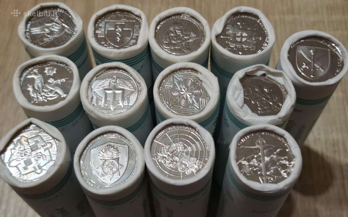 Ukrainos 2022-2025 10 Griven 13 monetu rinkynisunc