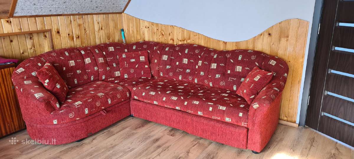 Kampinė sofa