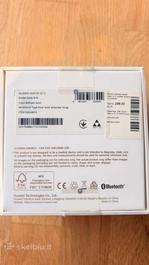 Huawei watch Gt2 42mm - nuotraukos Nr. 2
