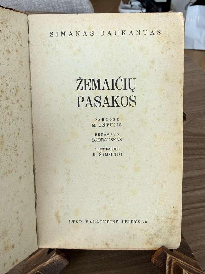 Žemaičių pasakos 1941 m. - nuotraukos Nr. 3