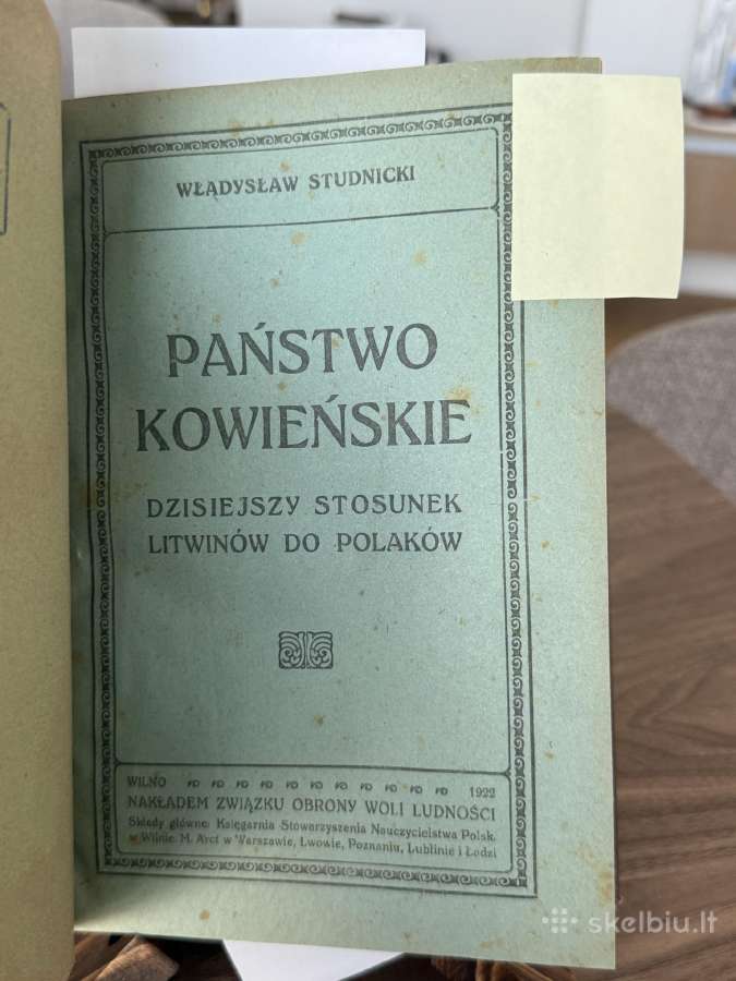 Itin retų 7 knygų konvoliutas 1907-1922 - nuotraukos Nr. 7