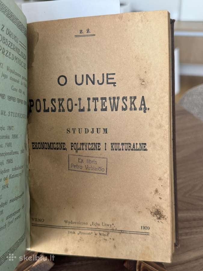 Itin retų 7 knygų konvoliutas 1907-1922 - nuotraukos Nr. 8