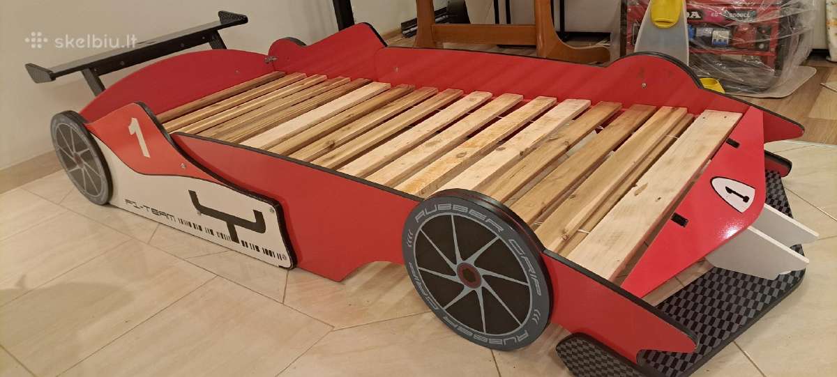 Išskirtine Lova "Formula 1"su Čiužiniu - nuotraukos Nr. 4