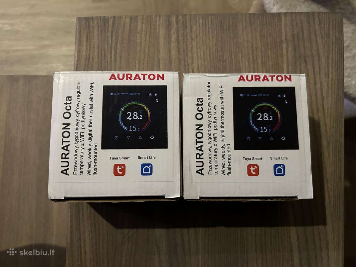 Auraton Įleidžiami Termostatai