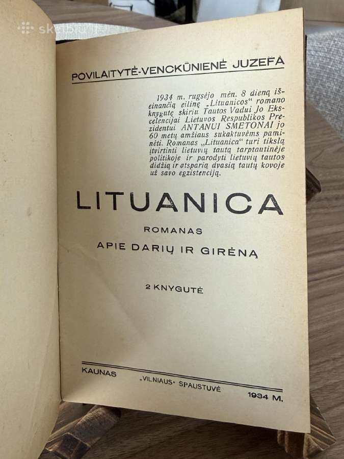 J. Venckūnienės Povilaitytės konvoliutas - nuotraukos Nr. 2