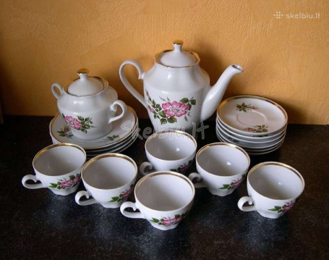 Porceliano komplektas.zr. foto. - nuotraukos Nr. 6