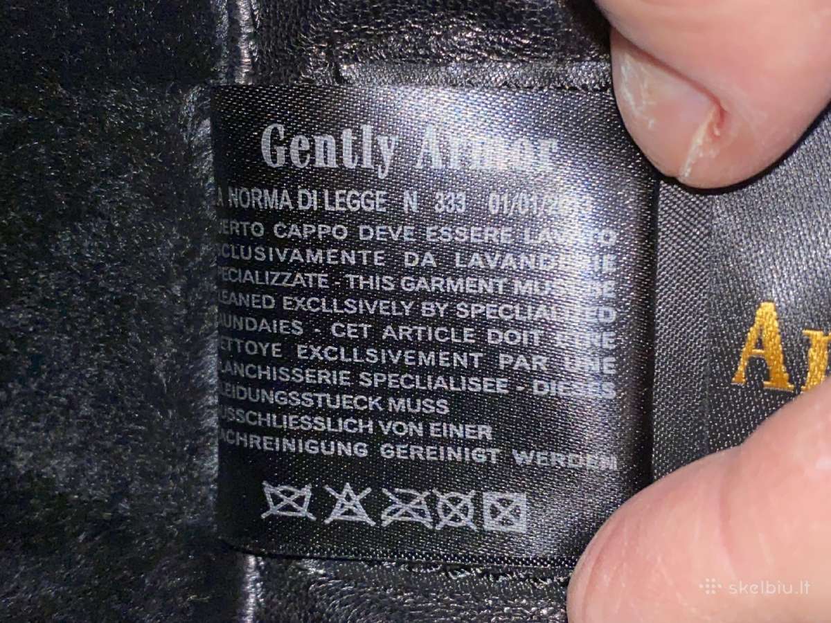 Vyriški natūralūs kailiniai Gently Armor - nuotraukos Nr. 4