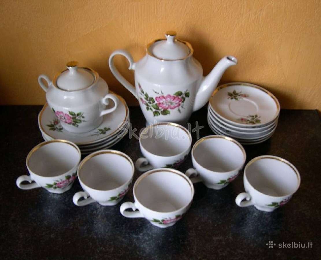 Porceliano komplektas.zr. foto. - nuotraukos Nr. 7
