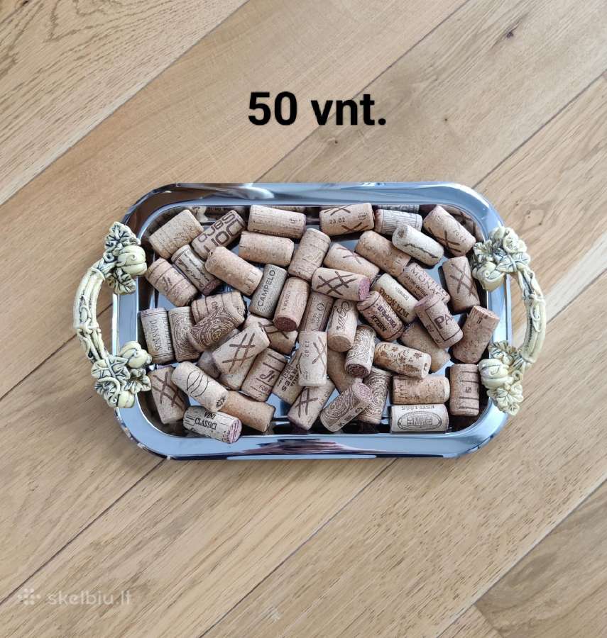 Vyno kamščiai 50 vnt.