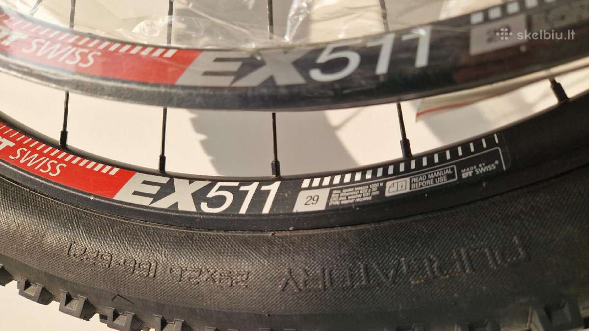 DT Swiss 29" ratlankiai