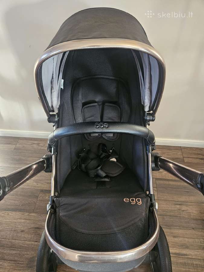 Egg 2 vežimėlis 5in1 pilnas komplektas nuo gimimo - nuotraukos Nr. 9