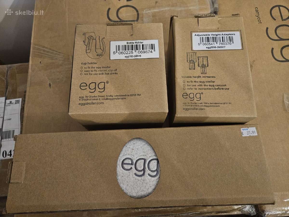 Egg 2 vežimėlis 5in1 pilnas komplektas nuo gimimo - nuotraukos Nr. 16