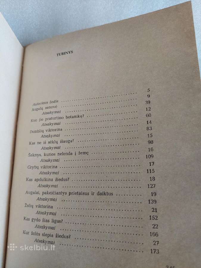 Šimtas botanikos mįslių - nuotraukos Nr. 6